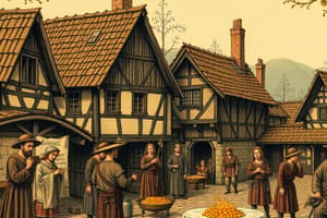 Medieval Village Life and Diet