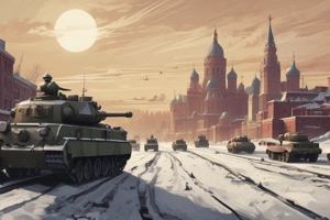 Module 21, Lesson 1: The Origins of the Cold War