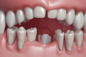 Dental Caries Aetiology and Risk Factors