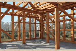 Structural Solutions in Wood Construction