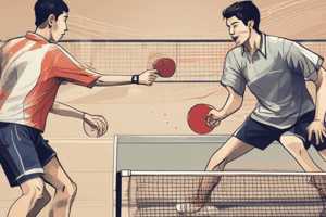 Sportsmanship Rules in Table Tennis