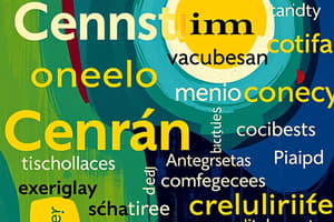 Vocabulario de Computadoras y Tecnología