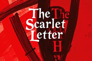 The Scarlet Letter - Chapter 3 Flashcards