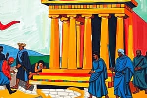 The Plague of Athens and Pericles' Leadership