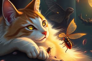 Cat Preferences and Insect Behavior