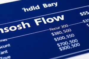 Understanding Cash Flow vs. Income Statement