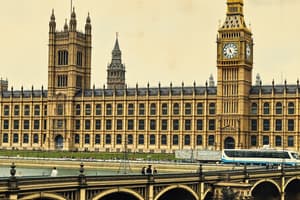 Palace of Westminster: History and Parliament