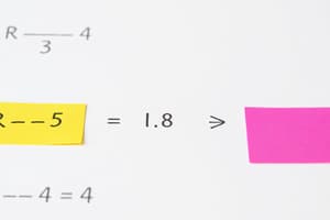 Understanding Ratios