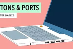 2. Computer Basics - Buttons & Ports