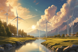 Renewable Energy Sources Quiz