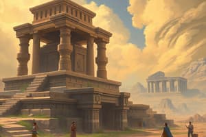 Key Terms in Ancient Civilizations