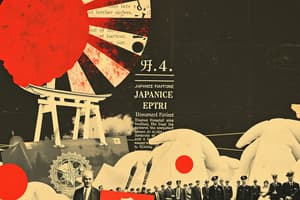 World History: Japan and WWII Events