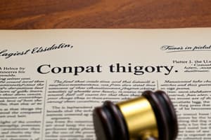 Compact Theory of the Constitution