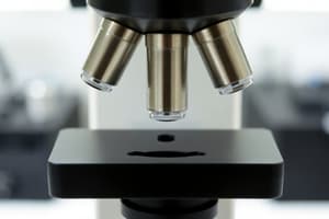 Microscopy Overview and Fundamentals