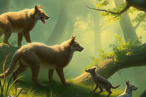 Ethology: Animal Behavior and Ecology