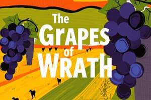 The Grapes of Wrath Chapter 21 Flashcards