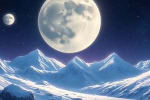 Moon of the Crusted Snow Characteristics