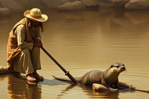 Travel in Southern Iraq and Otter Keeping