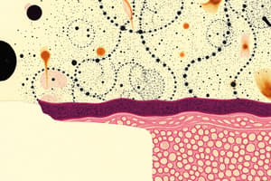 Epithelial Tissue Characteristics