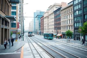 Stadt- und Verkehrsplanung Kursquiz