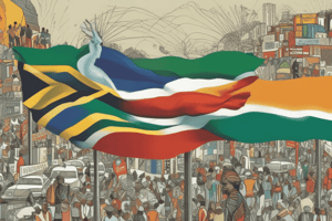 South Africa's Economy and Political Monopoly