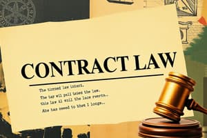 Contract Law Essentials