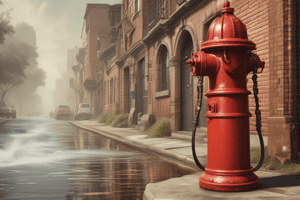 Fire Hydrant Water Supply System