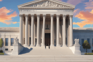 US Supreme Court Cases Quiz