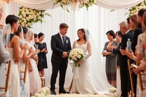 Sociology of White Wedding Rituals