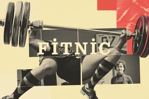 Basic Weightlifting Terms