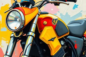 Motorcycle Rider Description Quiz