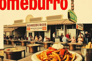 Someburros Menu Test Flashcards