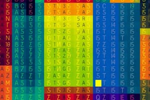 Matrices, Genomics, Transcriptomics, Probability Quiz