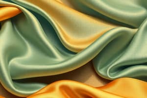 Satin & Sateen Weaves Quiz