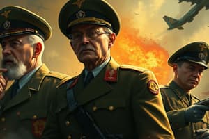 World War II Leaders Quiz