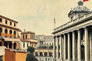 Roman History and Italian Unification