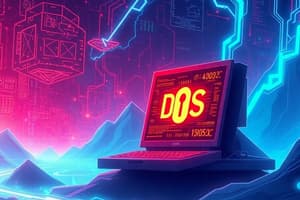 Introduction to DoS Attacks