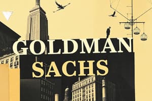 Economía y Poder en el Libro de Goldman Sachs