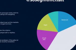 Marketing Segmentation and Product Strategy