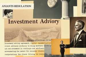 Client Investment Advisory Agreement Form (CIAA)