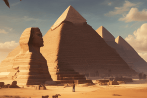 Ancient Egyptian Civilization Quiz