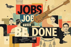 Understanding Jobs to Be Done Concept