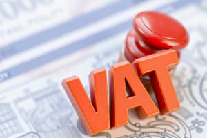 TVA et Droit Fiscal