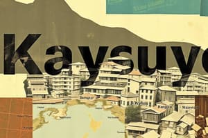 Kaysuyo Geographic Layout