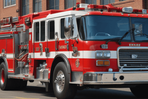 Romeoville Fire Department Manual 601: Engine Company Operations