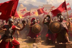 Ancient Rome and the Punic Wars Quiz