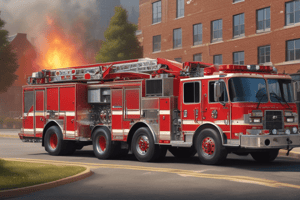 302 Fire Department Multiple Alarm Policy Quiz