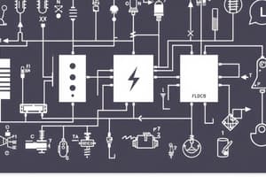 Electric components symbols and circuit diagrams