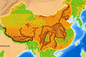 Địa lý lớp 7: Nước Cộng hòa Nhân dân Trung Hoa