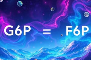 Equilibrium Constant and G6P to F6P Calculations